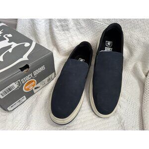 Stacy Adams Men's Colson Slip On Sneaker, Shoe Navy Marine, Nautical Size 15M